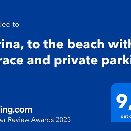 Karina, To The Beach With Terrace And Private Parking Савона Экстерьер фото